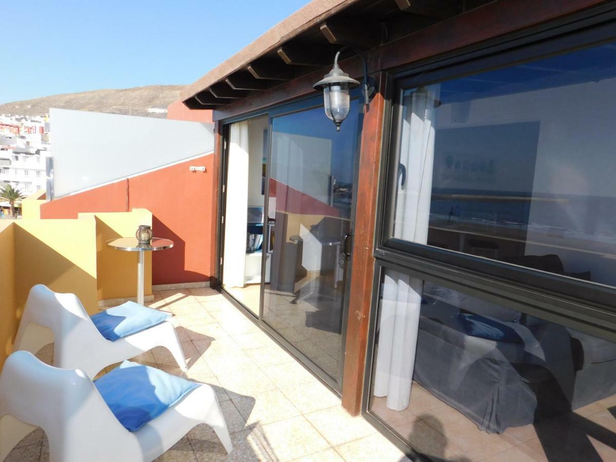 Ferienwohnung Sol Y Mar Gran Tarajal Atico Exterior foto